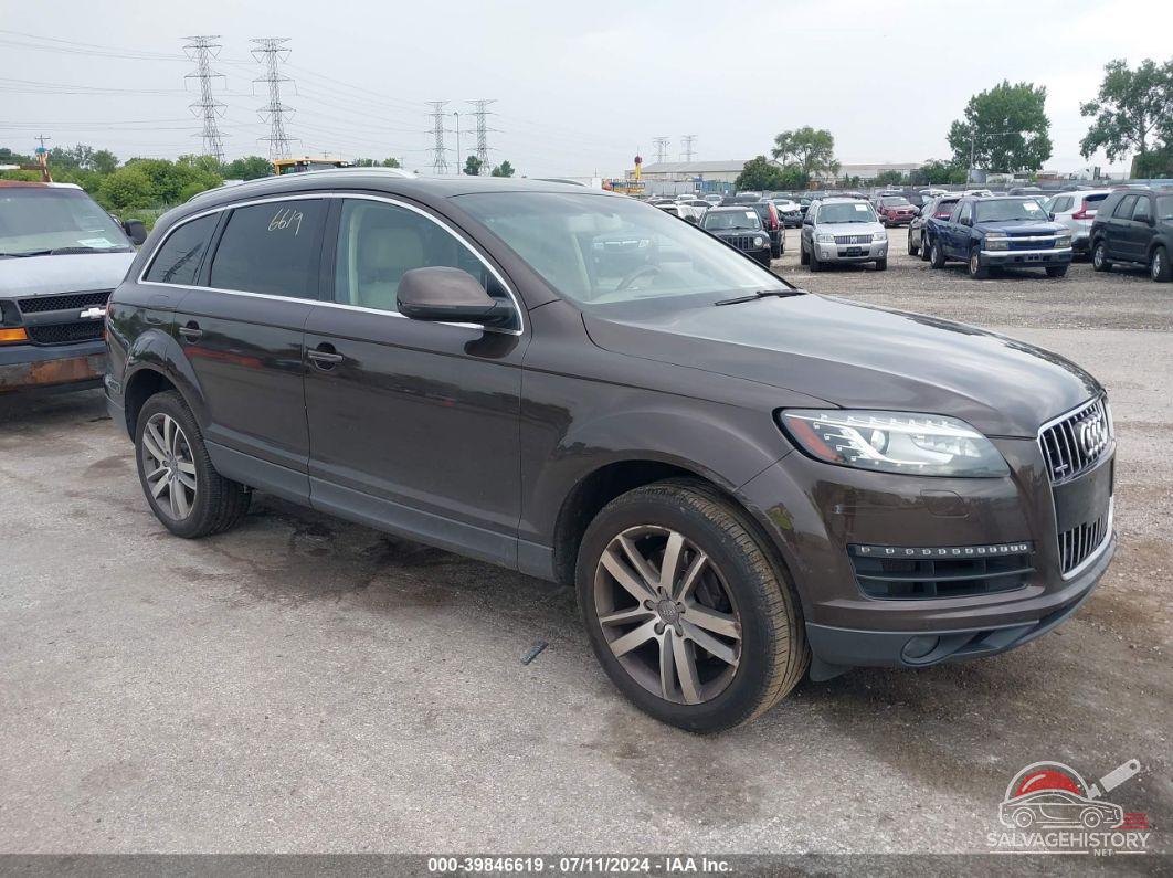 WA1LGBFE6CD006982 2012 AUDI Q7 photo no. 9