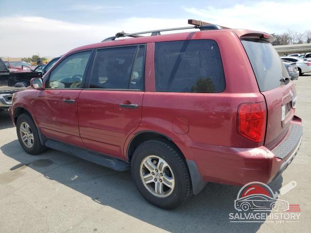 2HKYF18525H546235 2005 HONDA PILOT photo no. 2