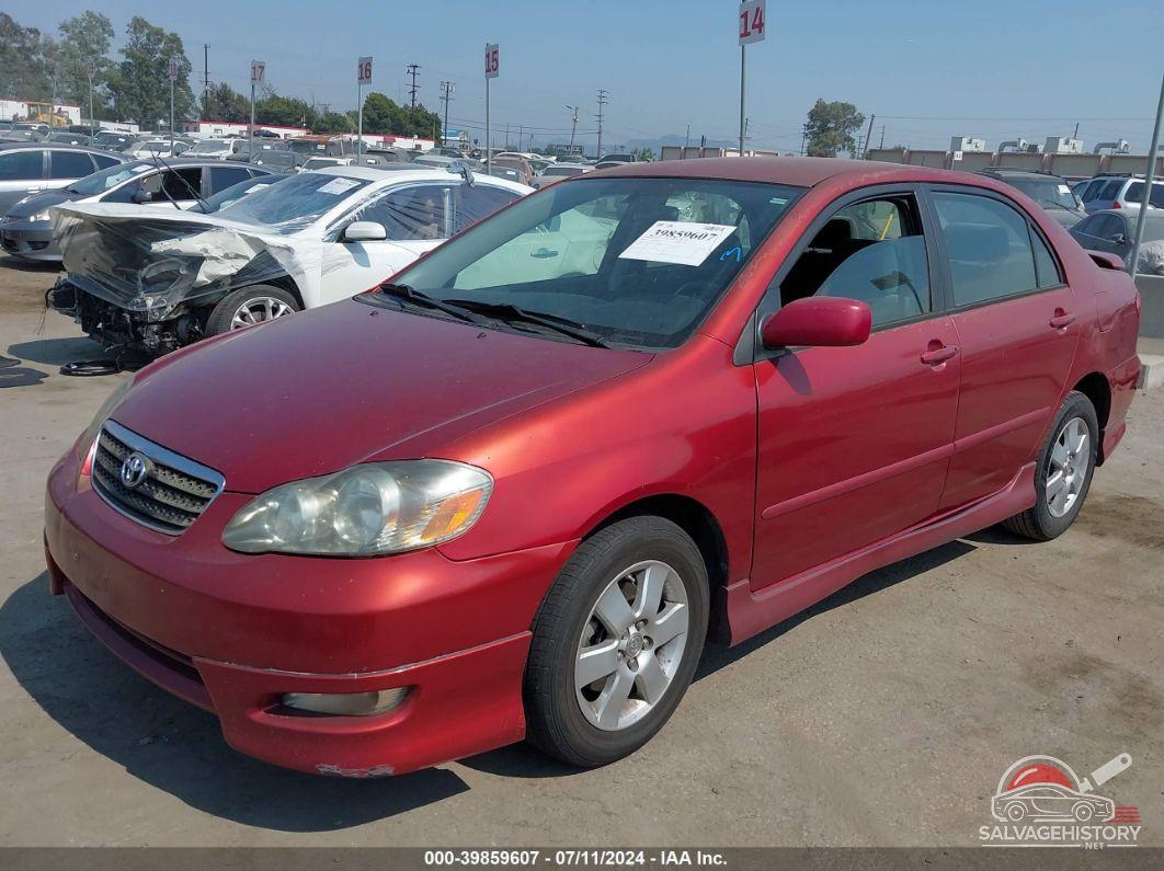 1NXBR32E98Z945313 2008 TOYOTA COROLLA photo no. 2