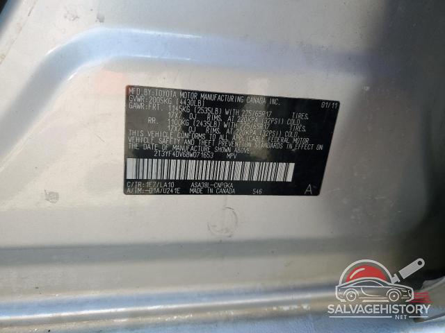 2T3YF4DV6BW071653 2011 TOYOTA RAV4 photo no. 12