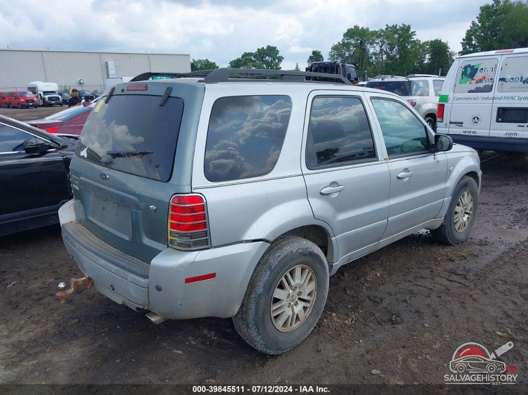 4M2YU57175DJ28619 2005 MERCURY MARINER photo no. 4