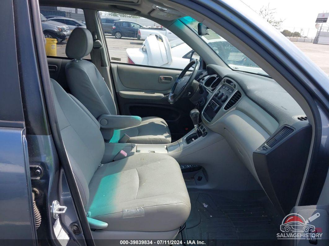 JTEEP21A760169960 2006 TOYOTA HIGHLANDER photo no. 5