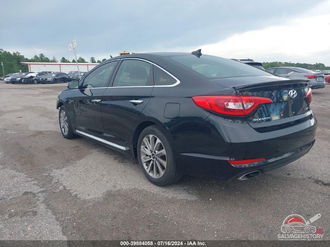 5NPE34AF3HH509389 2017 HYUNDAI SONATA photo no. 3