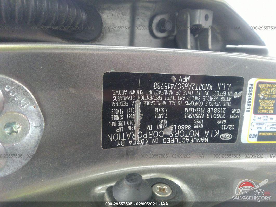 KNDJT2A63C7415738 2012 KIA SOUL photo no. 9