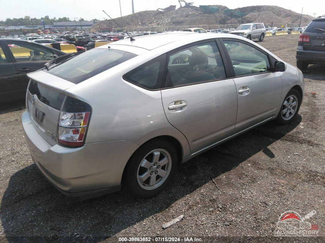 JTDKB22U353077322 2005 TOYOTA PRIUS photo no. 4