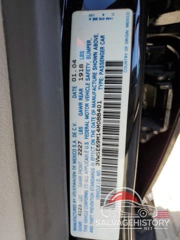 3VWSE69M14M088401 2004 VOLKSWAGEN JETTA photo no. 12