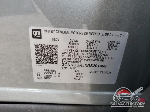 3GNKDBRJXRS201499 2024 CHEVROLET BLAZER photo no. 14