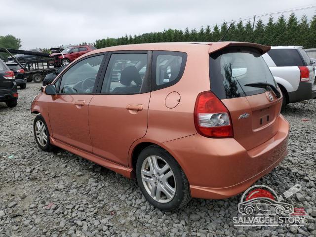 JHMGD38667S045907 2007 HONDA FIT photo no. 2