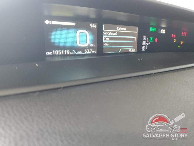JTDKARFU4H3035252 2017 TOYOTA PRIUS photo no. 9