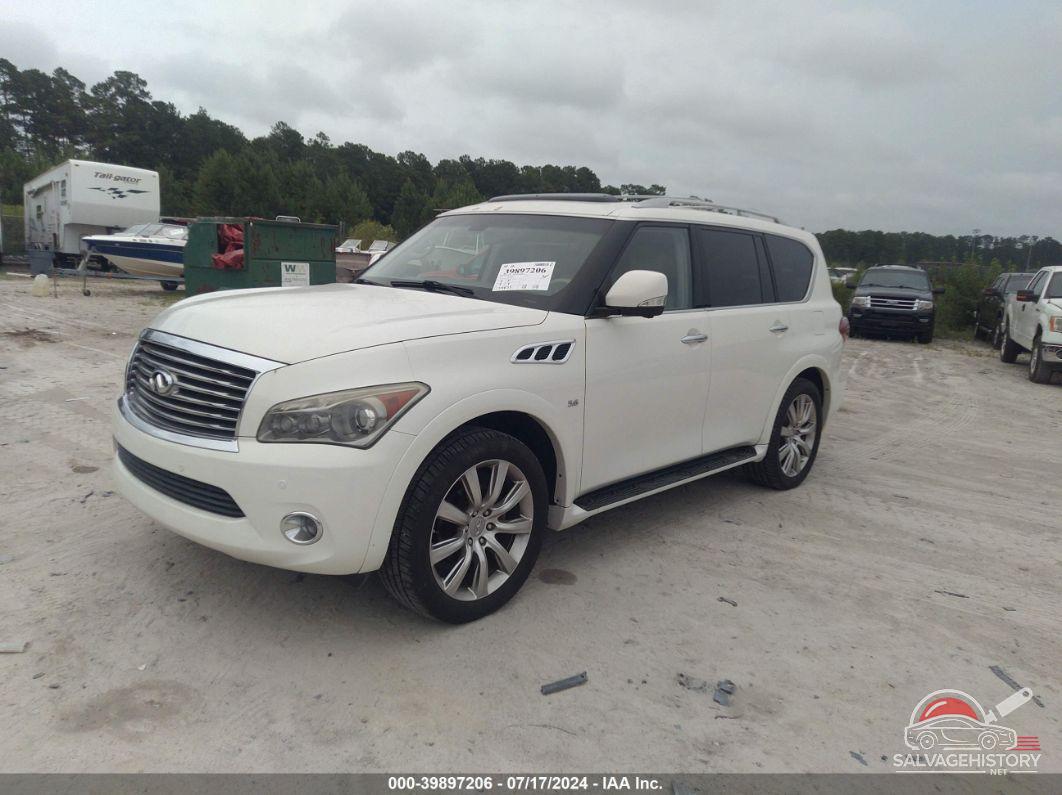 JN8AZ2NE2E9063800 2014 INFINITI QX80 photo no. 2