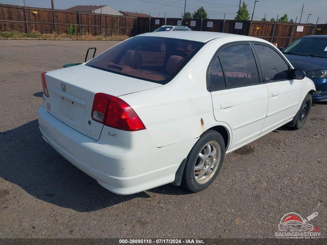 2HGES16684H622334 2004 HONDA CIVIC photo no. 4