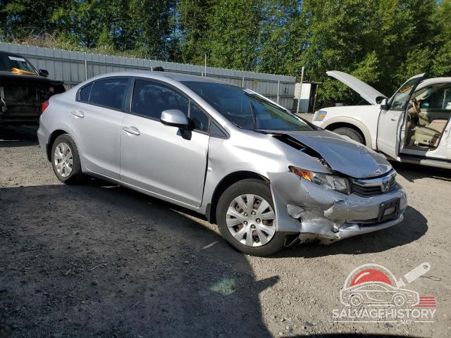 19XFB2F58CE355870 2012 HONDA CIVIC photo no. 4