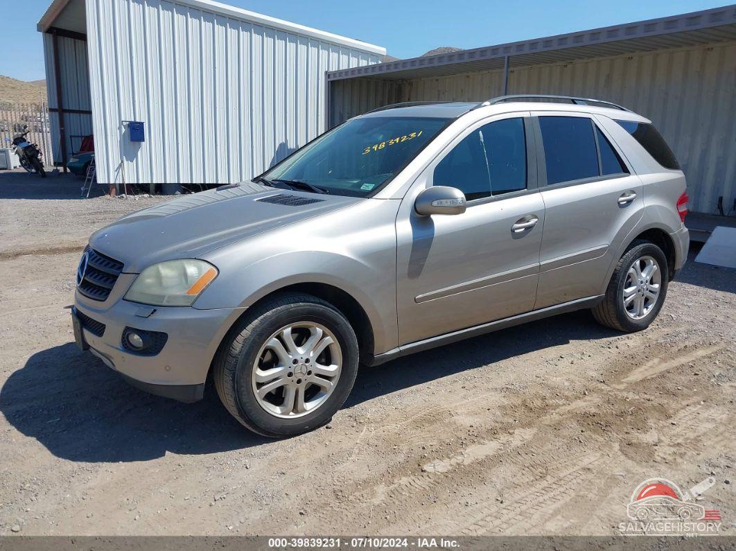 4JGBB86E36A145276 2006 MERCEDES-BENZ ML 350 photo no. 2