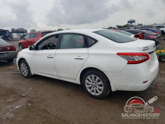 3N1AB7AP3FY315329 2015 NISSAN SENTRA photo no. 2