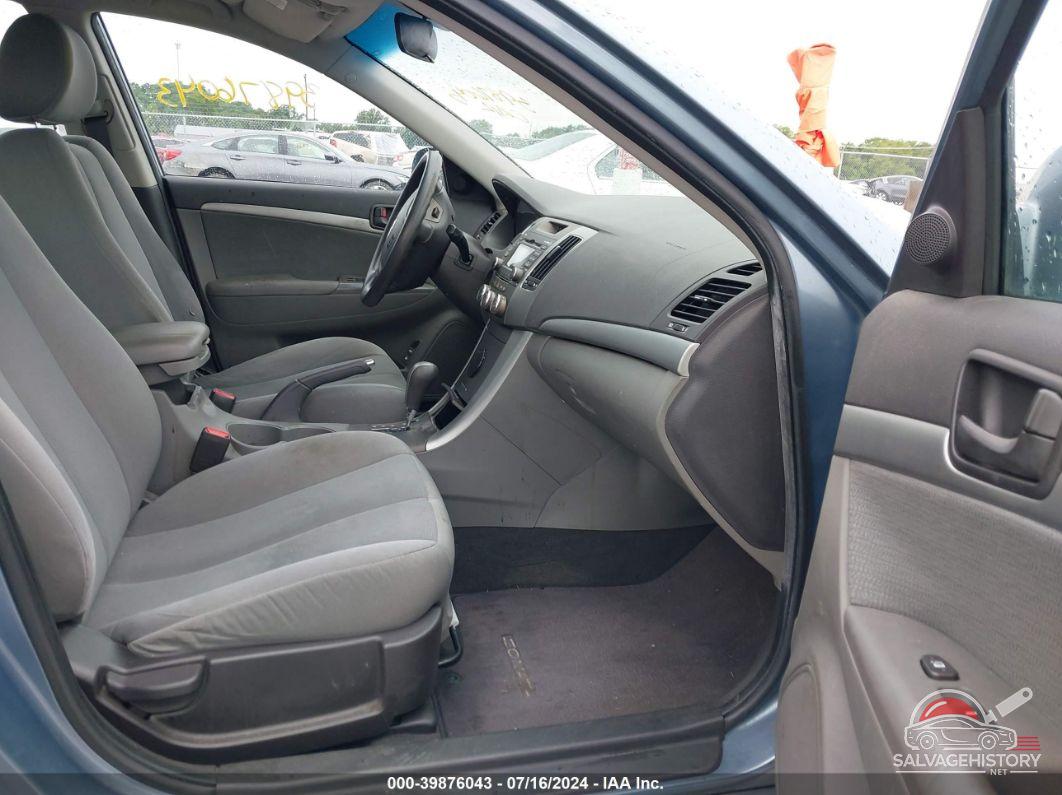 5NPET46C59H573398 2009 HYUNDAI SONATA photo no. 5