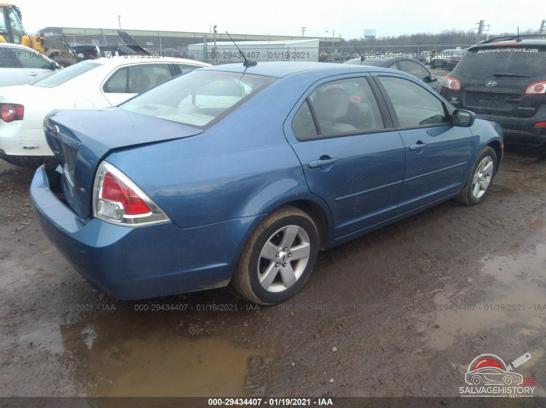 3FAHP07Z79R192989 2009 FORD FUSION photo no. 4