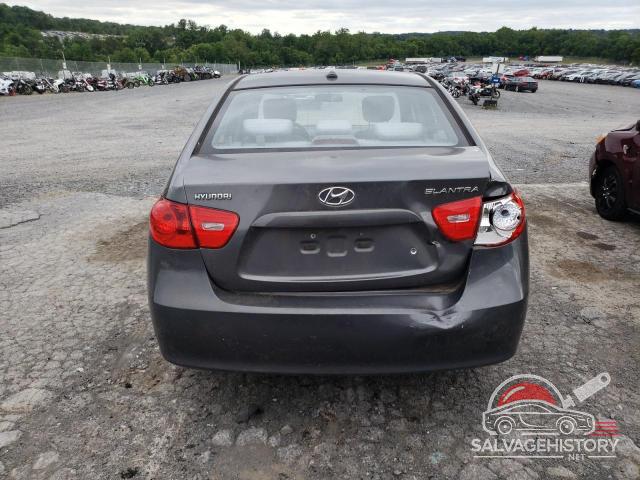 KMHDU46D09U636328 2009 HYUNDAI ELANTRA photo no. 6