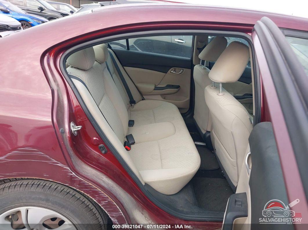 2HGFB2F56FH530286 2015 HONDA CIVIC photo no. 8