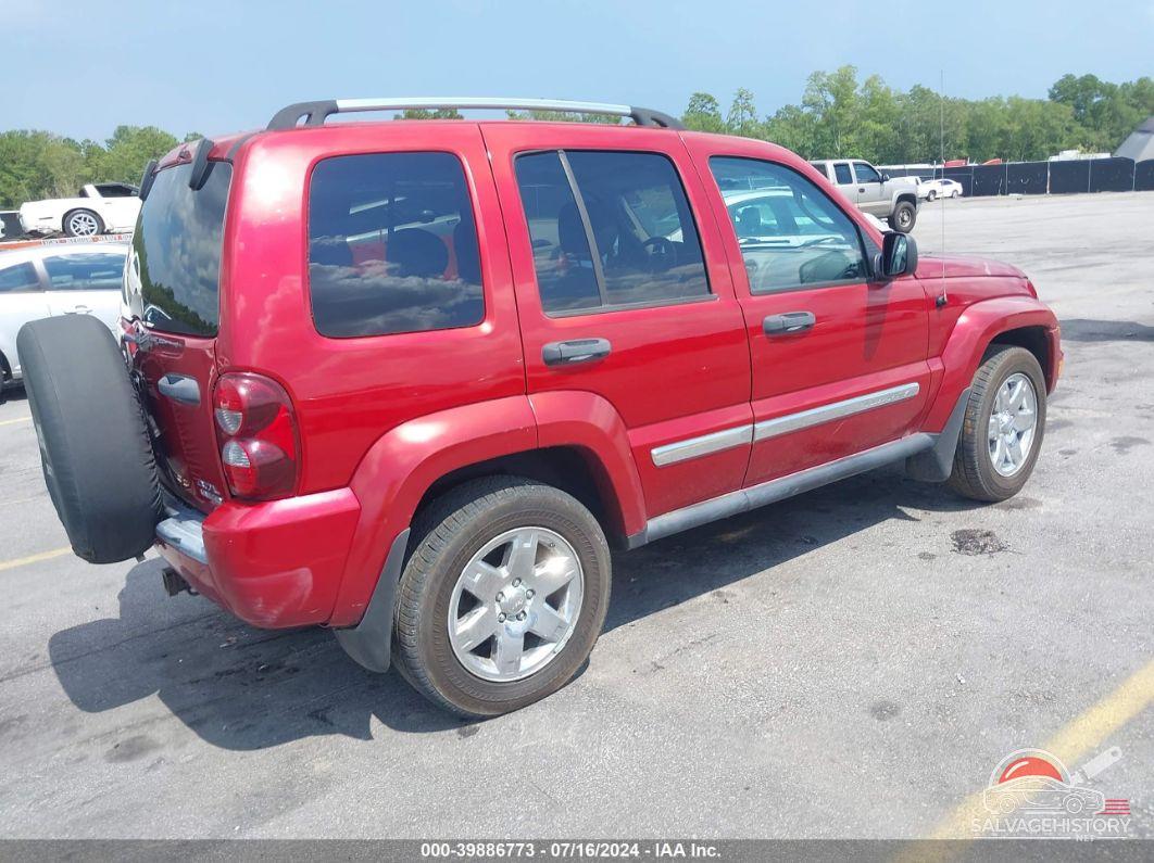 1J8GL58KX6W117513 2006 JEEP LIBERTY photo no. 4