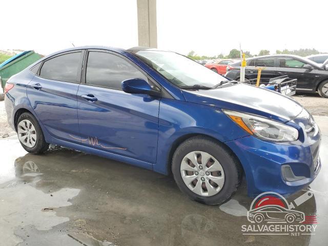 KMHCT4AE7HU286127 2017 HYUNDAI ACCENT photo no. 4