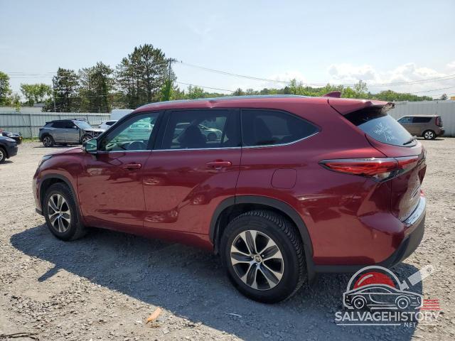 5TDGZRBH7LS036913 2020 TOYOTA HIGHLANDER photo no. 2