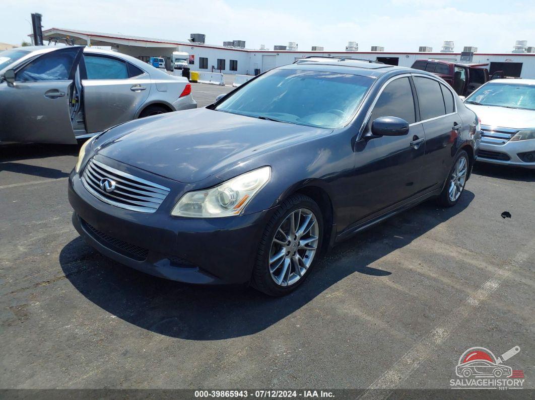 JNKBV61F38M261688 2008 INFINITI G35X photo no. 2
