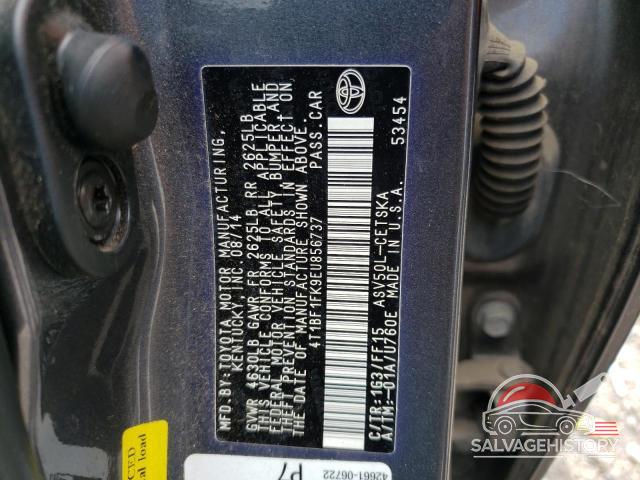 4T1BF1FK9EU856737 2014 TOYOTA CAMRY photo no. 12