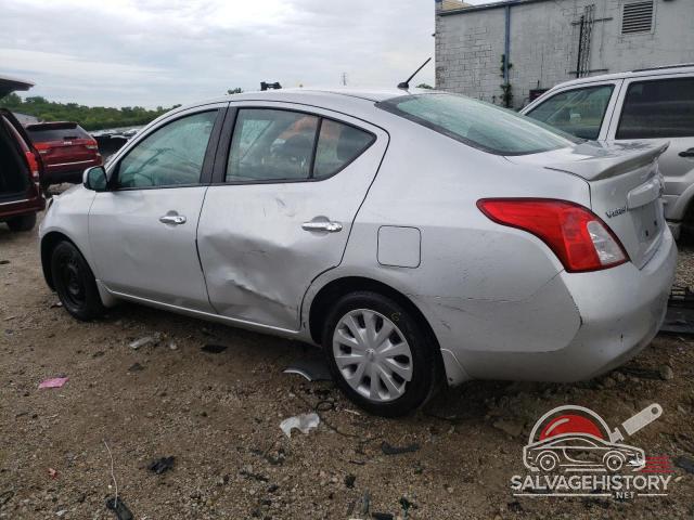 3N1CN7APXDL833934 2013 NISSAN VERSA photo no. 2