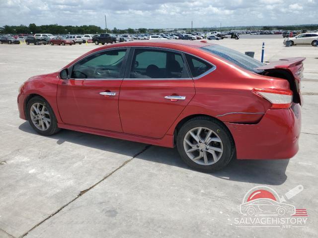 3N1AB7AP3EY330251 2014 NISSAN SENTRA photo no. 2