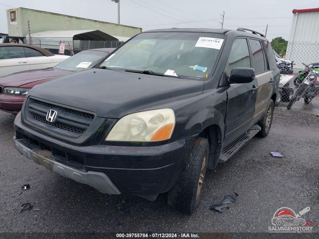 2HKYF18554H554859 2004 HONDA PILOT photo no. 6