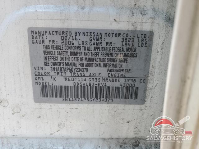 3N1AB7AP5GY234379 2016 NISSAN SENTRA photo no. 13