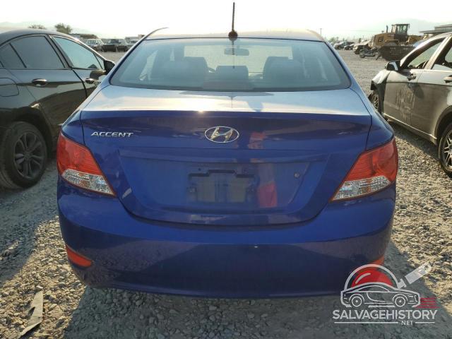 KMHCT4AE1DU531062 2013 HYUNDAI ACCENT photo no. 6