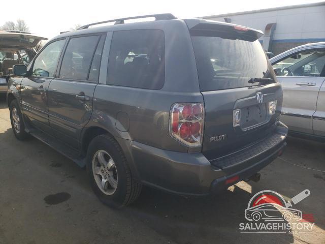 2HKYF18597H528771 2007 HONDA PILOT photo no. 2