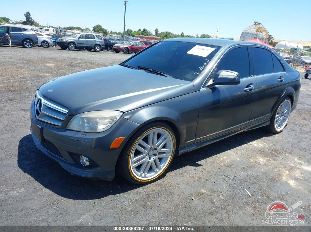 WDDGF54X89R064805 2009 MERCEDES-BENZ C 300 photo no. 2