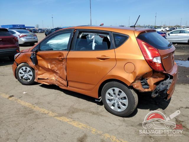 KMHCT5AE4HU319722 2017 HYUNDAI ACCENT photo no. 2