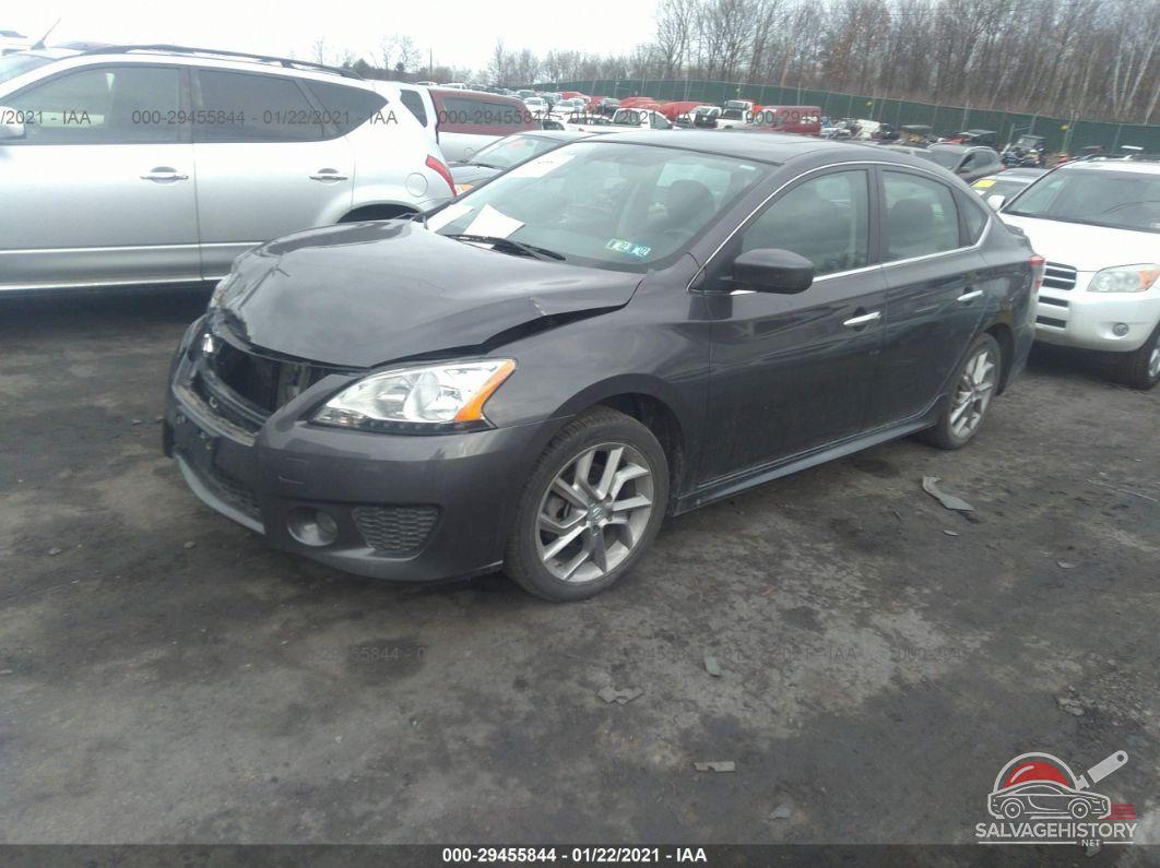 3N1AB7AP9EL614769 2014 NISSAN SENTRA photo no. 2