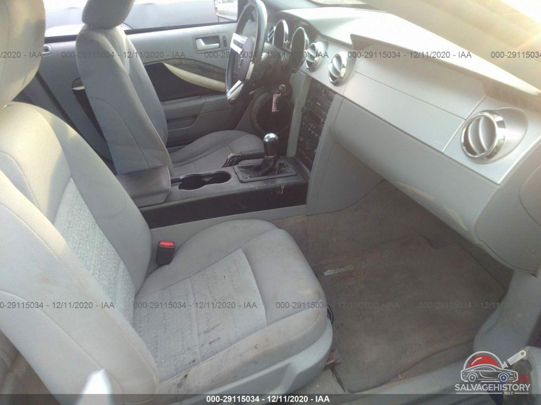 1ZVFT80N275335248 2007 FORD MUSTANG photo no. 5