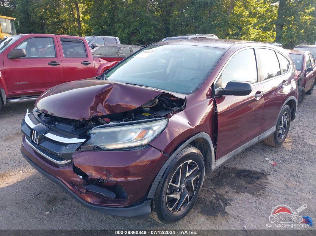 2HKRM3H46GH518194 2016 HONDA CR-V photo no. 2