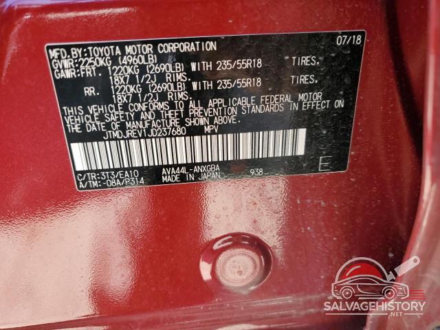 JTMDJREV1JD237680 2018 TOYOTA RAV4 photo no. 14