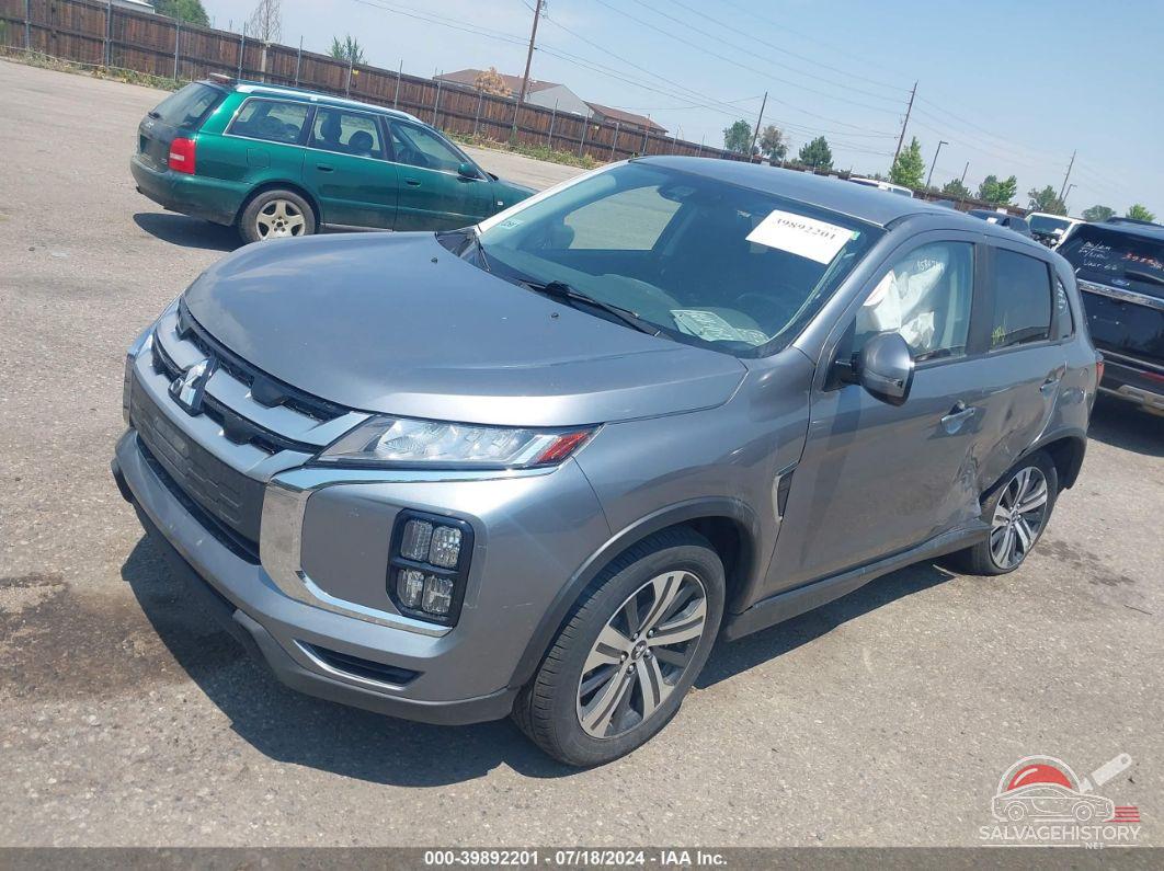 JA4ARUAU3MU014373 2021 MITSUBISHI OUTLANDER SPORT photo no. 2