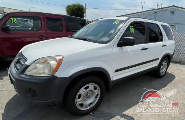 JHLRD78556C062993 2006 HONDA CRV photo no. 2