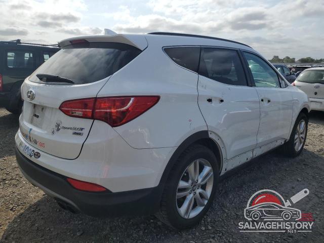5XYZUDLA6EG166001 2014 HYUNDAI SANTA FE photo no. 3