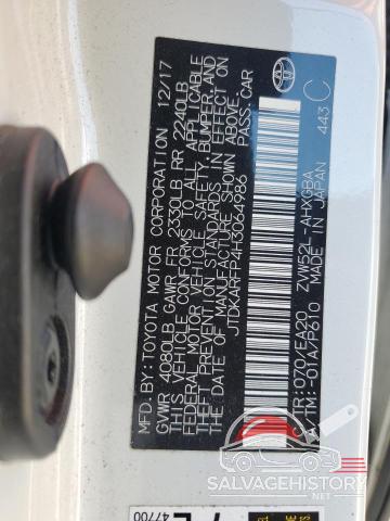 JTDKARFP4H3064986 2017 TOYOTA PRIUS photo no. 12