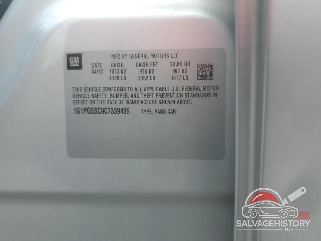 1G1PG5SC9C7339486 2012 CHEVROLET CRUZE photo no. 12