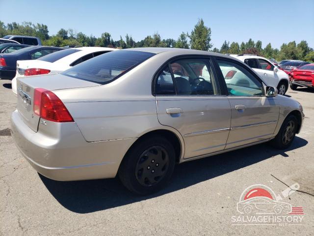 2HGES26791H540980 2001 HONDA CIVIC photo no. 3