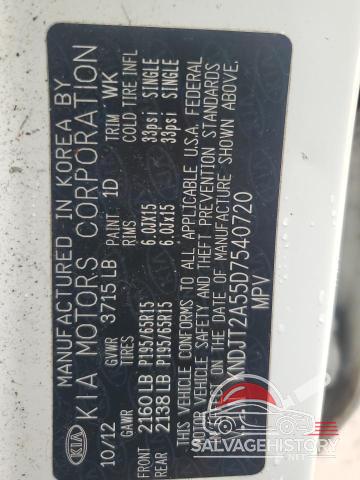 KNDJT2A55D7540720 2013 KIA SOUL photo no. 13