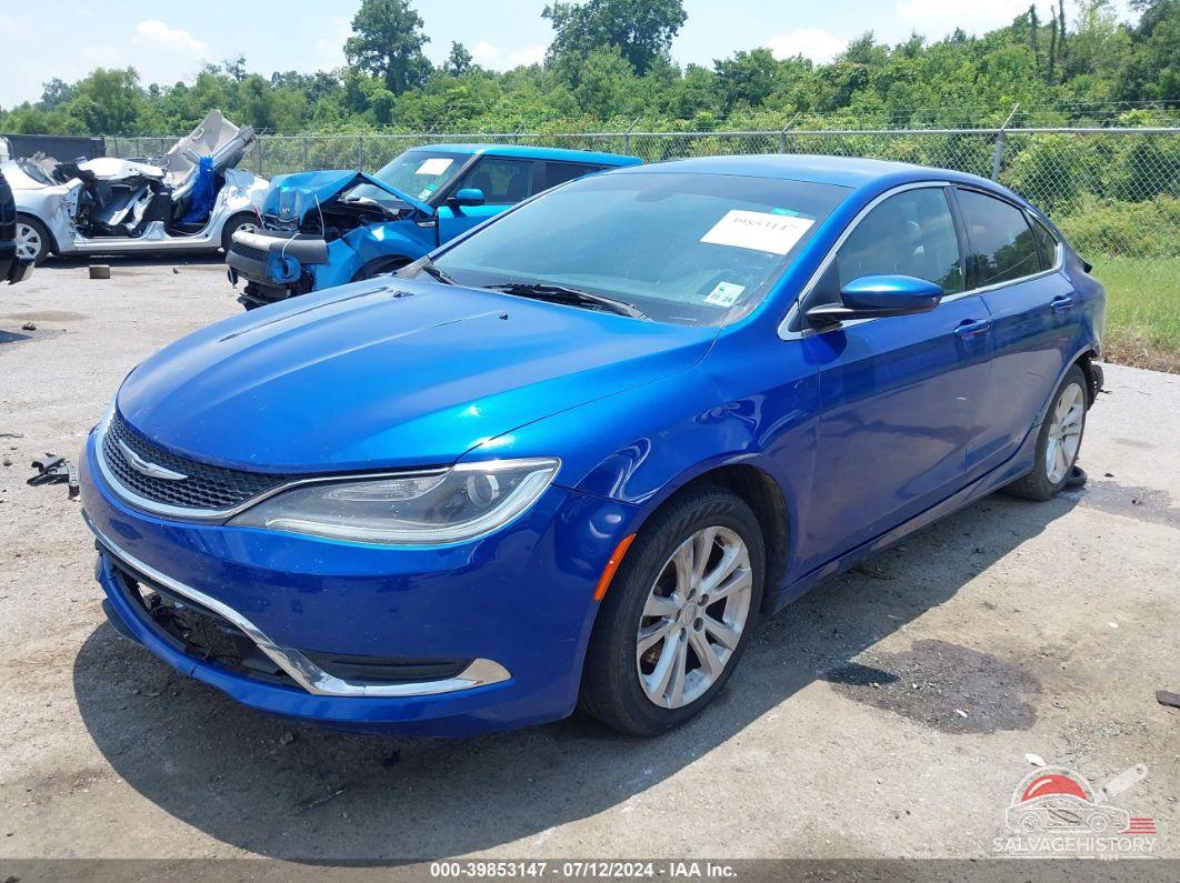1C3CCCAB6FN716858 2015 CHRYSLER 200 photo no. 2