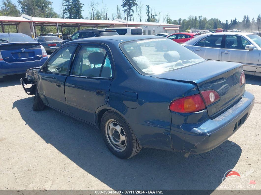 2T1BR12E41C495730 2001 TOYOTA COROLLA photo no. 3