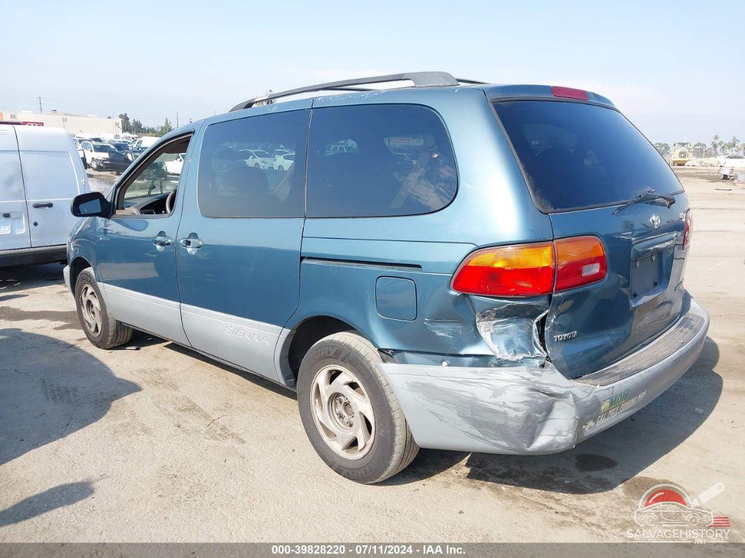 4T3ZF13C4YU210769 2000 TOYOTA SIENNA photo no. 3