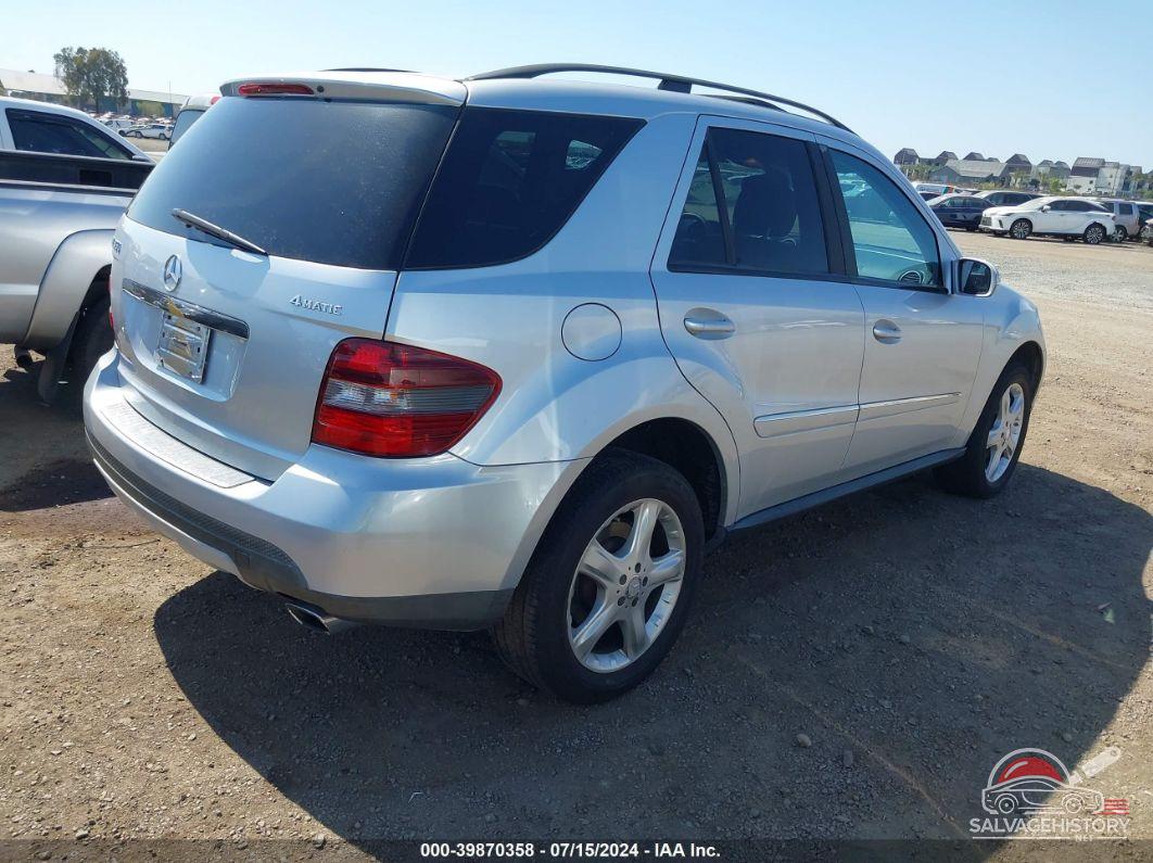 4JGBB86E58A353775 2008 MERCEDES-BENZ ML 350 photo no. 4